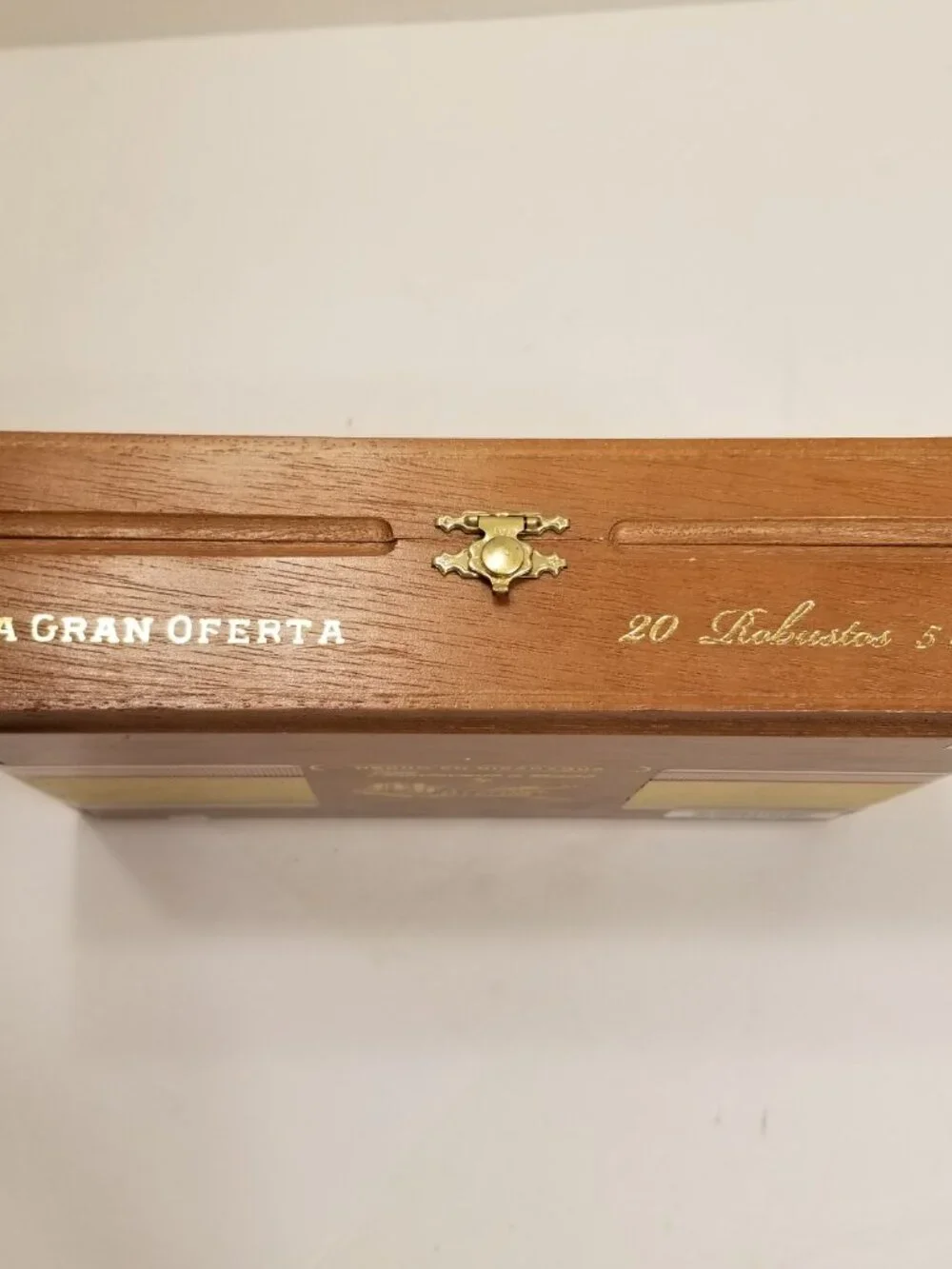 My Father La Gran Oferta Robusto Wooden Empty Cigar Box Magnificent